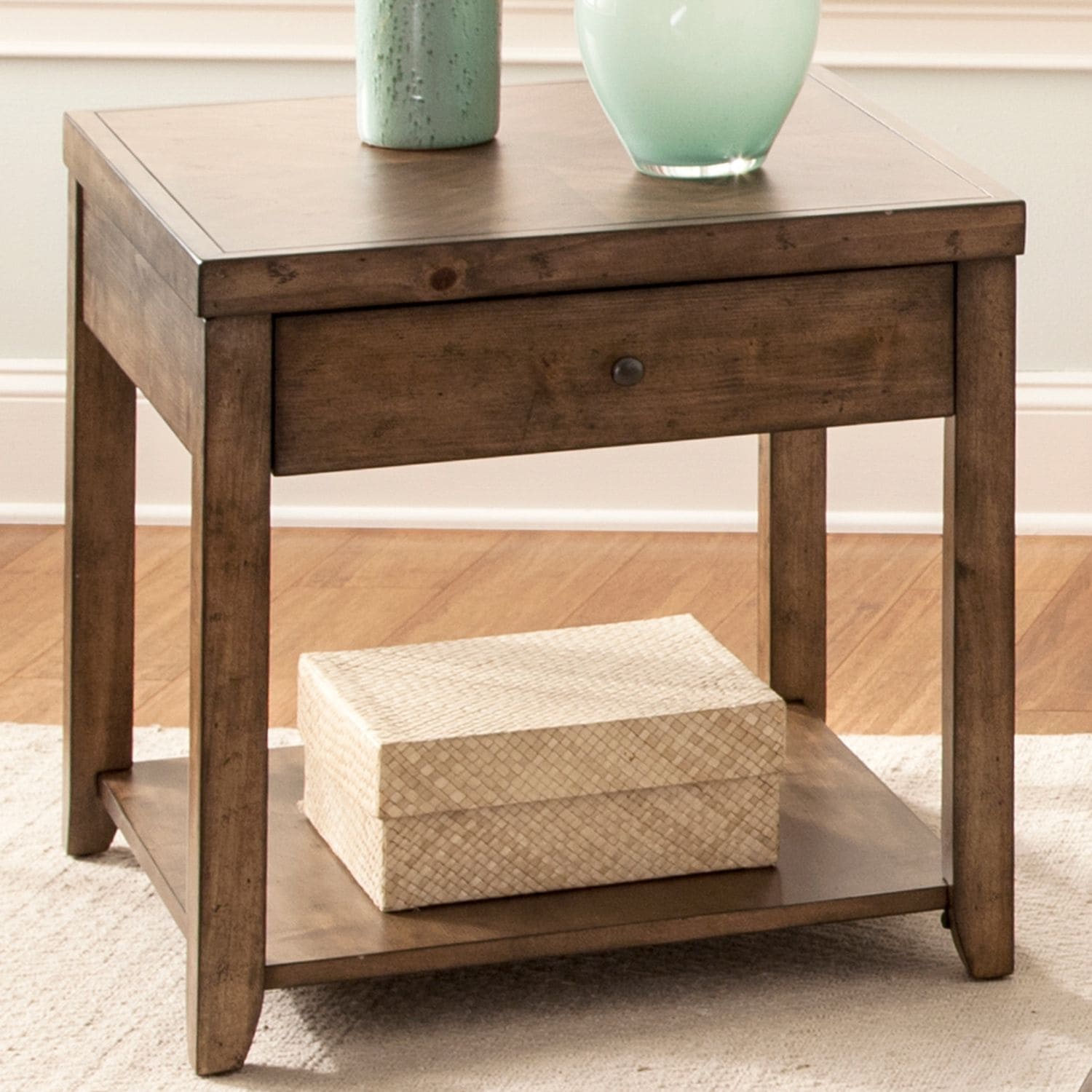 Mitchell Nutmeg End Table