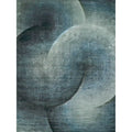 Mitomo Hand Tufted Wool Bamboo Silk Sea Green Area Rug