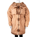 Miu Miu Acid Washed Denim Hooded Parka