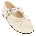 Miu Miu Buckled Ballerina Flats