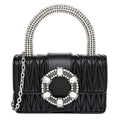 Miu Miu Crystal Embellished Top Handle Bag
