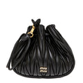 Miu Miu Matelass Nappa Leather Pouch Bag