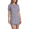 Miu Miu Mouline Logo Sweater Dress