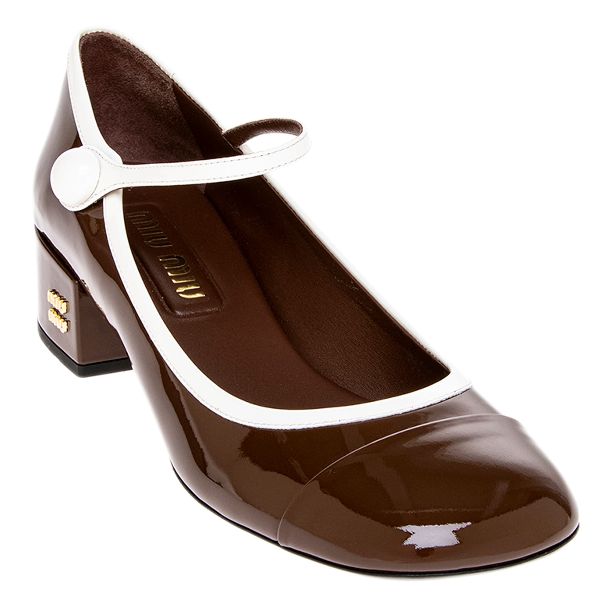 Miu Miu Patent Leather Mary Jane Pumps