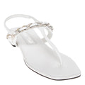 Miu Miu Patent Leather Thong Sandals