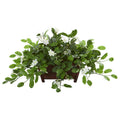 Mix Stephanotis Artificial Plant In Decorative Planter