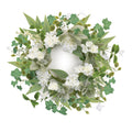 Mixed Floral And Foliage Candle Ring 17.5 D