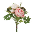 Mixed Peony Floral Bundle 11.5 H