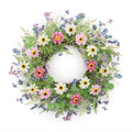 Mixed Wildflower Floral Wreath 24 D
