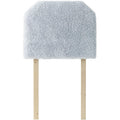 Mo Frizzle College Headboard With Legs Plush Thickness Alloy Gray