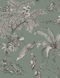 Scalamandre MOA Wallpaper Swatch by Sandberg, Juniper