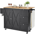 Mobile Kitchen Island With Adjustable Shelves Rolling Storage Cabinet On Wheels Kitchen Cart With Drawer