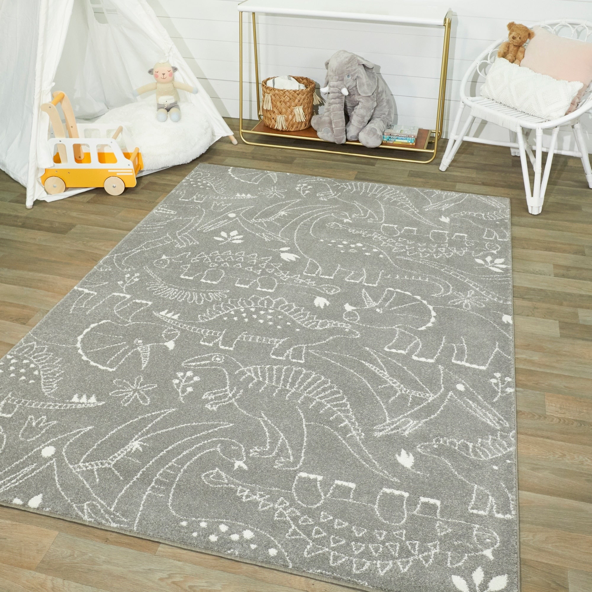 Mod Tod Parker Dinosaur Kids Rug
