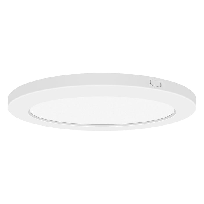 Modplus 9 Inch White Led Round Flush Mount