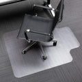 Moda Excellent Home Office Pvc Chair Mat Lip Shape With Studs