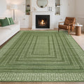 Modern 10X13Area Rug Architectural Geometric Low Pile Washable Rug 23 X 12 Runner
