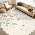 Modern 10X13Area Rug Pastoral Insect Pattern Washable Rug For Kids 23 X 12 Runner