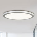 Modern 11.8 Round Led Flush Mount Light Dimmable 5Cct 24W Ceiling Light 11.8 Diameter X 0.5 Height