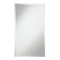 Modern 22 In. Contemporary Mirror In Clear
