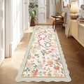 Modern 2X6Area Rug Pastoral Floral Snake Pattern Boho Rug 23 X 12 Runner