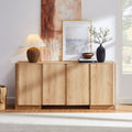 Modern 4 Doors Dresser Sideboard Tv Stand For Bedroom Living Room