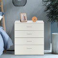 Furniture Wood Storage Nightstand Dresser 4 Drawer Chest 2 Colors