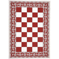 Modern 4X6Area Rug Red 4X6 Checkered Christmas Runner Rug 23 X 12 Runner