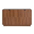 Modern 55.1 Buffet Sideboard With Storage Cabinet And 3 Drawers For Dining Or Living Room