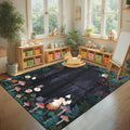 Modern 5X7Area Rug Botanical Fairy Tale Nursery Washable Rug 23 X 12 Runner
