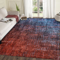 Modern 5X7Area Rug Modern Gradient Thin Non Shed Washable Rug 23 X 12 Runner