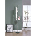 Modern Coat Rack Silver
