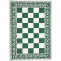 Modern 6X9Area Rug Green 6X9 Checkered Christmas Runner Rug 23 X 12 Runner