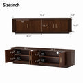 Modern 70 Tv Stand For Tvs Up To 80 Media Entertainment Center With Storage Cabinet