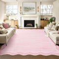 Modern 9X12Area Rug Solid Color Low Pile Stain Resistant Rug 23 X 12 Runner