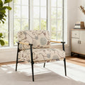 Modern Accent Chair Padded Chair Side Chair With Metal Frame Reading Chair Reception Chair Vanity Chair
