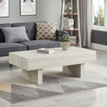 Modern Accent Coffee Table 47.5 W X 23.5 D X 16 H For Living Room Lounge Or Office