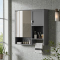 Modern Bathroom Mirror Medicine Cabinet Wall Mounted 29 Inch Over The Toilet Space Saver Storage Cabinet