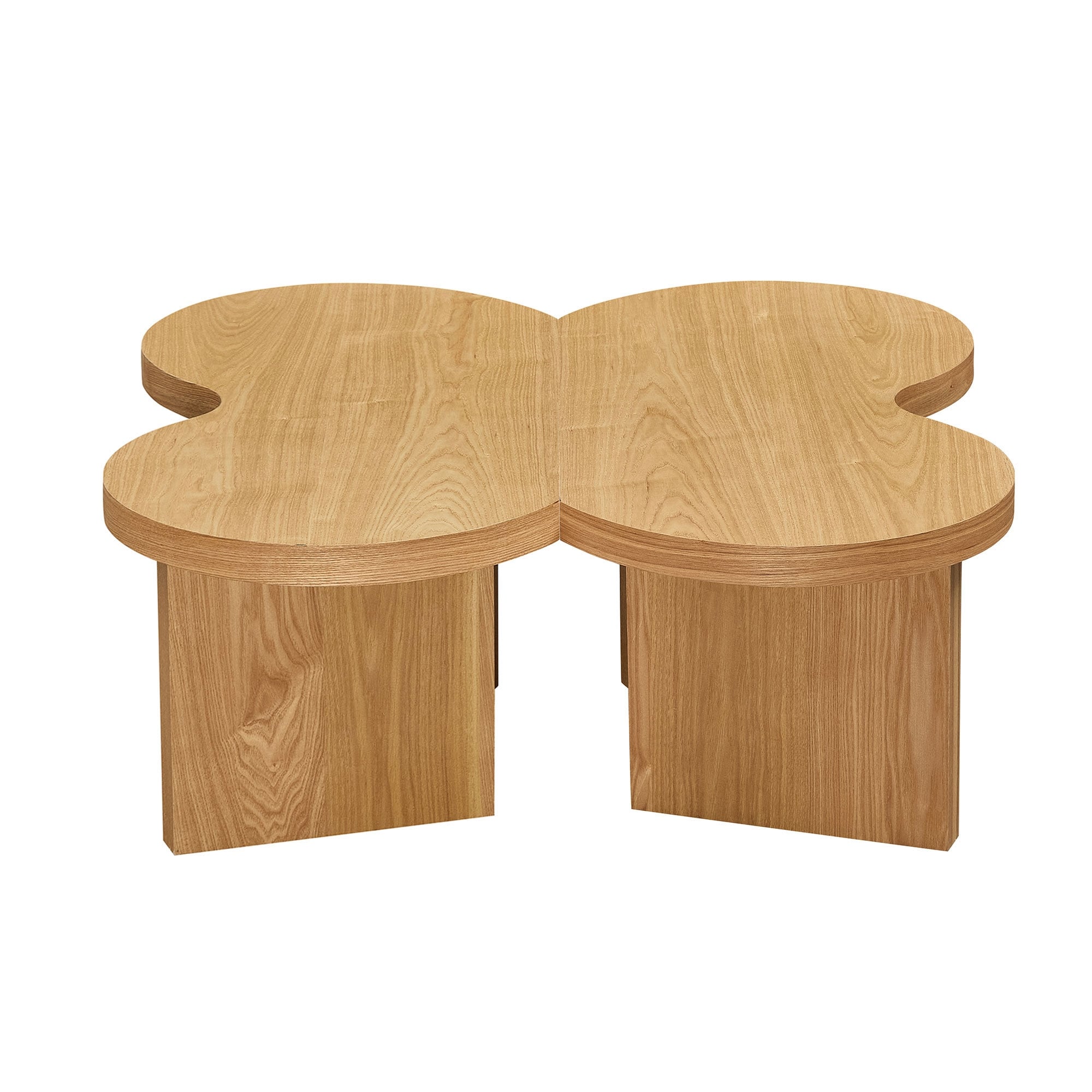 Modern Butterfly Shaped Mdf Coffee Table For Living Rooms Bedrooms Offices