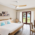 Modern Ceiling Fan With Led Light And Remote Control