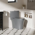 Modern Ceramic One Piece Toilet With Elongated Bowl By Gdfstudio
