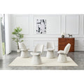 Modern Chenille Accent Chair With Hollow Back Design Upholstered Dining Vanity Chair Stable Metal Base Set Of 1