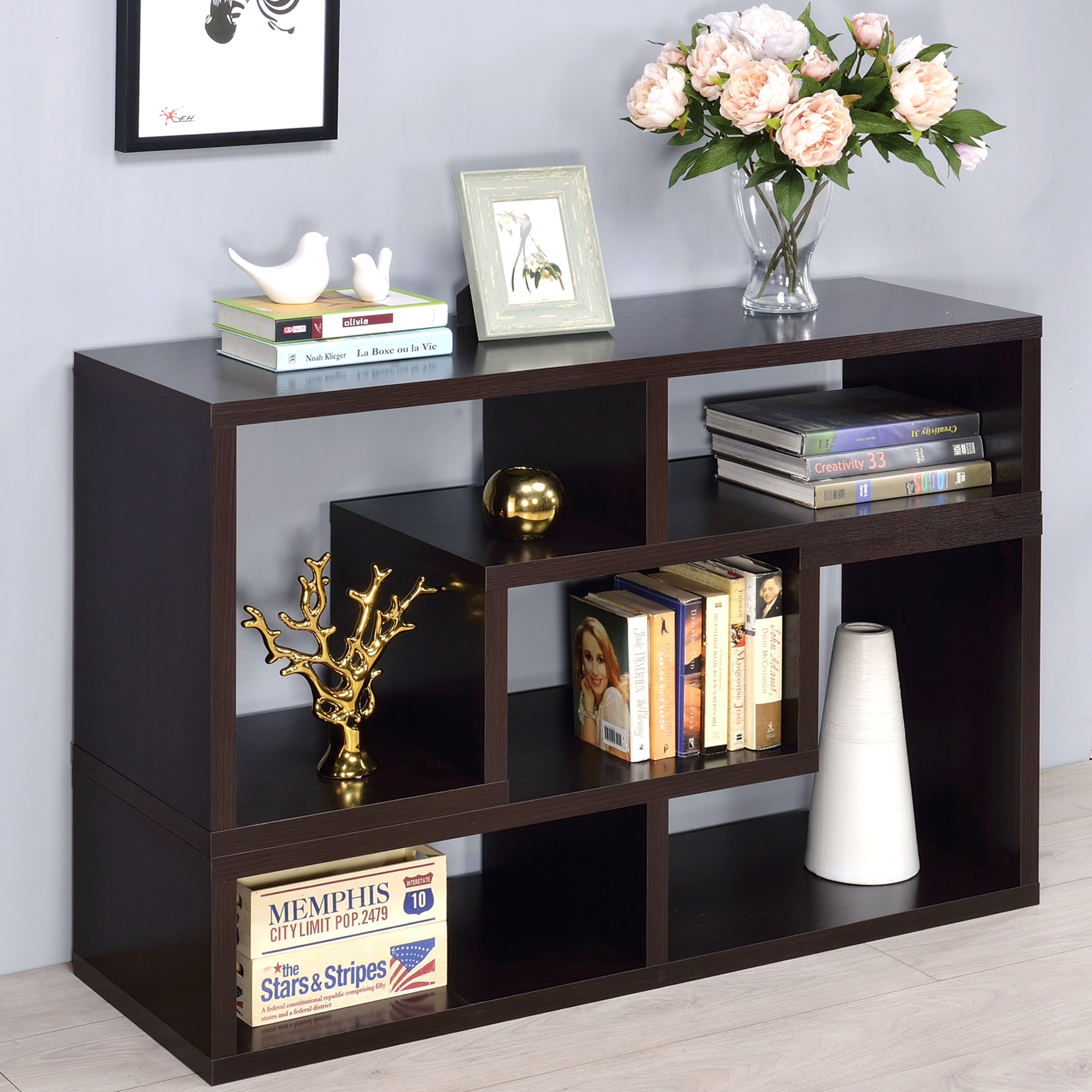 Modern Contemporary Multifunctional Design Display Bookcase Tv Console