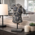 Sagebrook Home 13622 01 Decorative Resin Man Body On Base Multi Polyresin 15.25 X 8.75 X 25.5 Inches