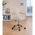 Modern Design Transparent Acrylic Adjustable Office Chair Clear