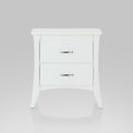 Modern Designs 25 2 Drawer Nightstand Table White
