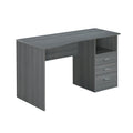 Modern Designs Classic 3 Drawer Computer Desk Grey
