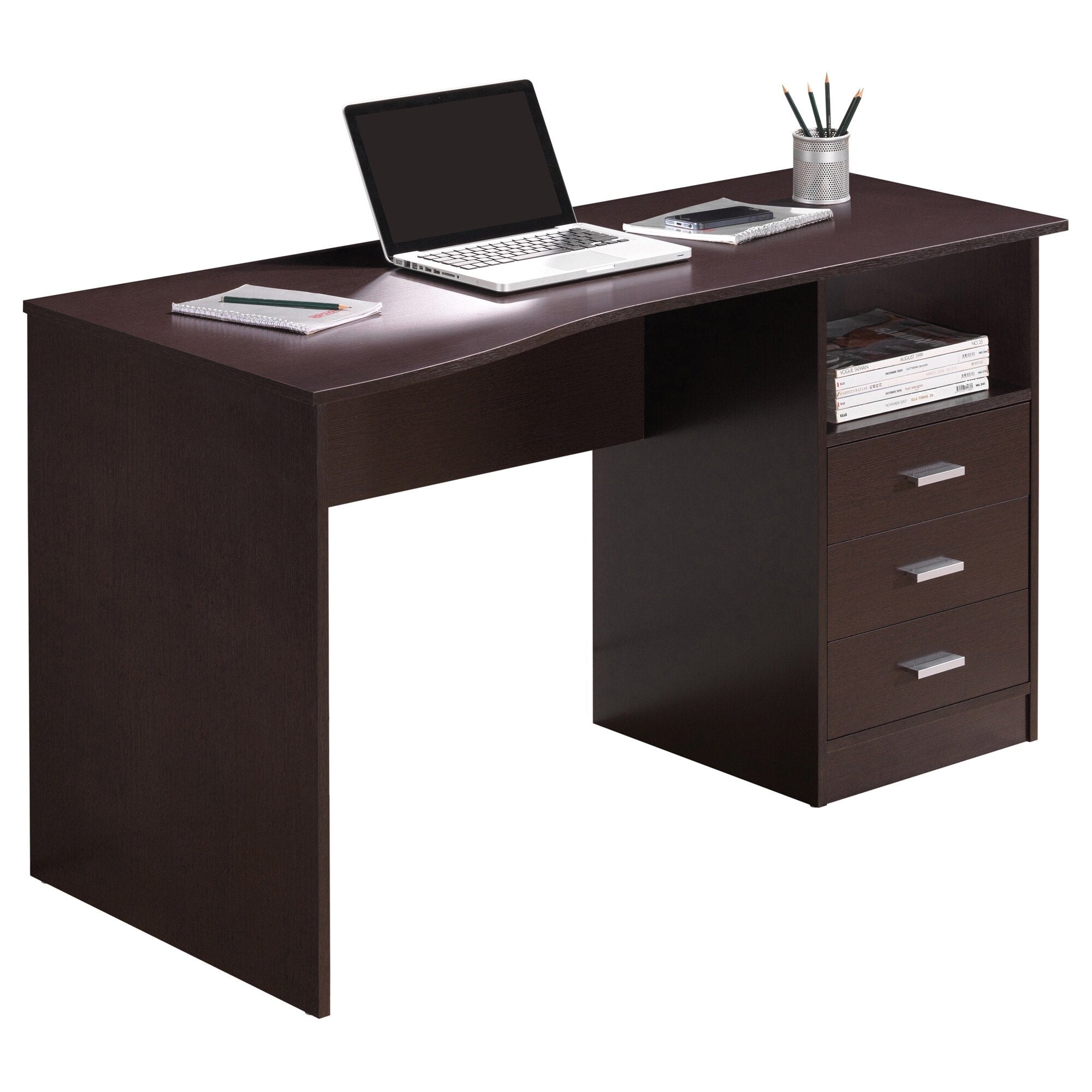 Modern Designs Classic 3 Drawer Computer Desk
