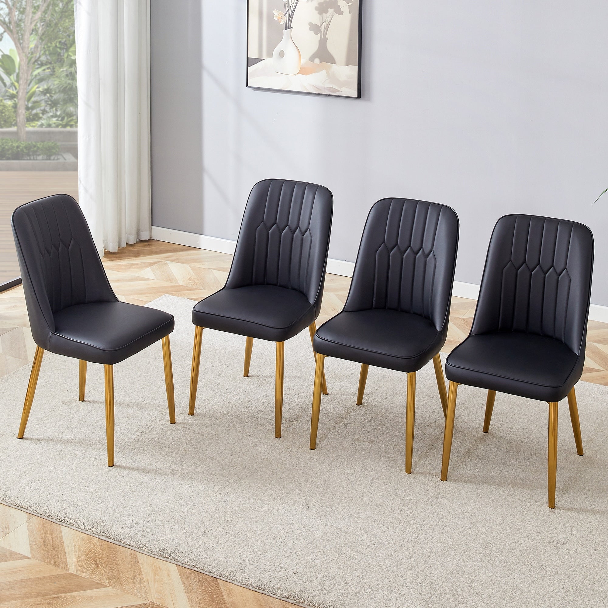 Modern Dining Chairs Dressing Stools Living Room Chairs Office Chairs Side Chair Coffee Chair With Metal Legs