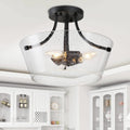 Modern Full Flush Ceilling Lighting For Kitchen Living Room Dining Room D13 X H10