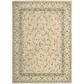 Modern Elegance Beige Wool Area Rug 36 X 56